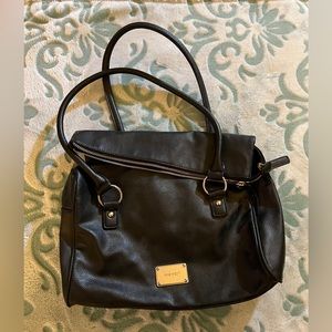 Nine West Handbag Purse Black
